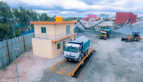 Pitless weighbridge showcase